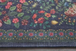 Pip Studio Rechthoekige Vloerkleden<Vloerkleed Fall In Leaf By Pip Donkerblauw