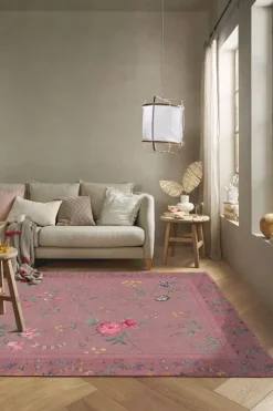 Pip Studio Rechthoekige Vloerkleden<Vloerkleed Fleur Grandeur By Pip Roze