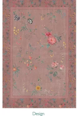 Pip Studio Rechthoekige Vloerkleden<Vloerkleed Fleur Grandeur By Pip Roze