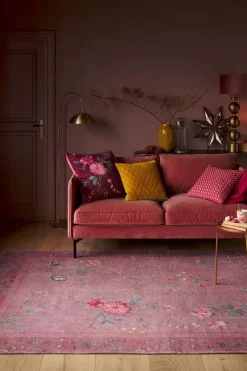 Pip Studio Rechthoekige Vloerkleden<Vloerkleed Fleur Grandeur By Pip Roze
