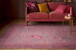Pip Studio Rechthoekige Vloerkleden<Vloerkleed Fleur Grandeur By Pip Roze