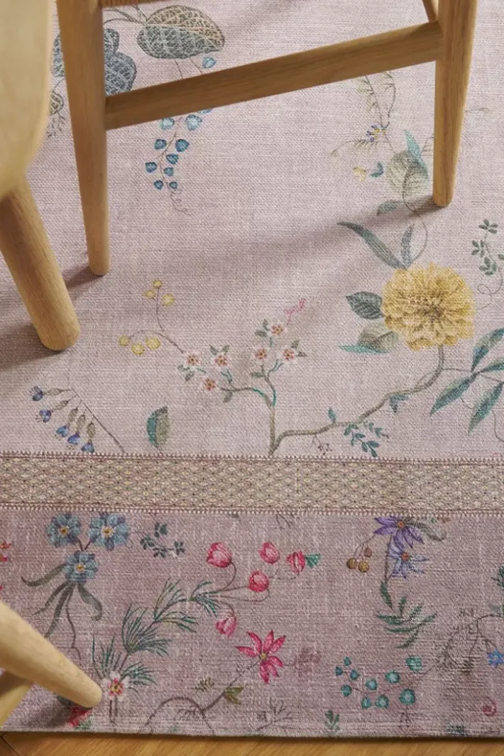 Pip Studio Rechthoekige Vloerkleden<Vloerkleed Fleur Grandeur By Pip Khaki