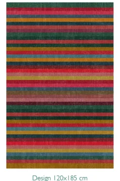 Pip Studio Rechthoekige Vloerkleden<Vloerkleed Jacquard Stripes By Pip Multi