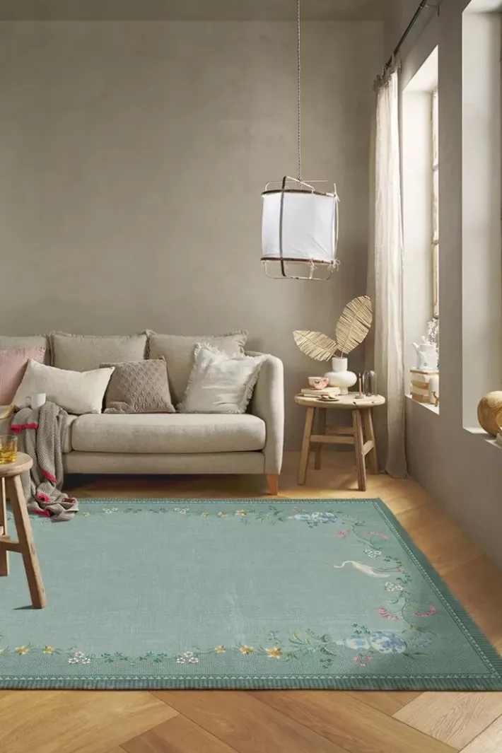 Pip Studio Rechthoekige Vloerkleden<Vloerkleed Jolie By Pip /Groen Grijs
