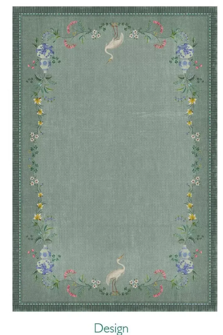 Pip Studio Rechthoekige Vloerkleden<Vloerkleed Jolie By Pip /Groen Grijs