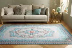Pip Studio Rechthoekige Vloerkleden<Vloerkleed Majorelle By Pip Pastel Blauw