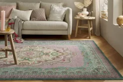 Pip Studio Rechthoekige Vloerkleden<Vloerkleed Majorelle By Pip Lilac/Groen