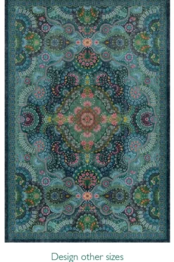 Pip Studio Rechthoekige Vloerkleden<Vloerkleed Moon Delight By Pip Donker Blauw