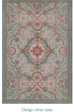 Pip Studio Rechthoekige Vloerkleden<Vloerkleed Moon Delight By Pip Licht Khaki