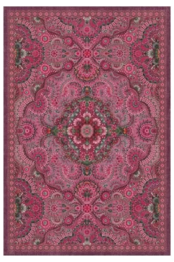 Pip Studio Rechthoekige Vloerkleden<Vloerkleed Moon Delight By Pip Donker Roze