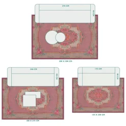 Pip Studio Rechthoekige Vloerkleden<Vloerkleed Pip Chique By Pip Mauve Roze