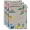 Pip Studio Washandjes<Washandje Set/3 Good Evening 16X22 Cm Khaki