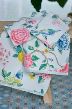 Pip Studio Washandjes<Washandje Set/3 Good Evening 16X22 Cm Wit