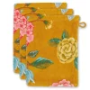 Pip Studio Washandjes<Washandje Set/3 Good Evening 16X22 Cm Geel