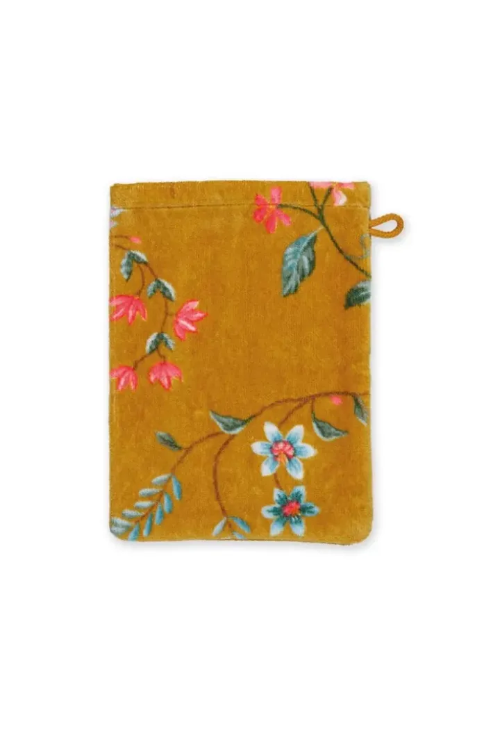 Pip Studio Washandjes<Washandje Set/3 Les Fleurs 16X22 Cm Geel