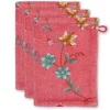 Pip Studio Washandjes<Washandje Set/3 Les Fleurs 16X22 Cm Roze