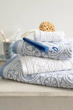 Pip Studio Washandjes<Washandje Set/3 Tile De Pip 16X22 Cm Blauw