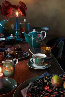 Pip Studio Kop/Schotel<Winter Wonderland Cappuccino Kop & Schotel Groen