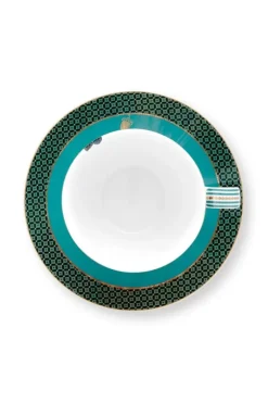 Pip Studio Kop/Schotel<Winter Wonderland Cappuccino Kop & Schotel Groen