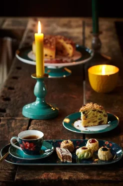 Pip Studio Espresso Kopjes<Winter Wonderland Espresso Kop & Schotel Donkerblauw