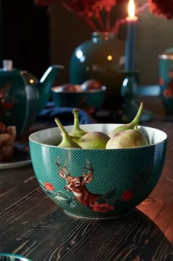 Pip Studio Kommen<Winter Wonderland Kom Groen 18 Cm