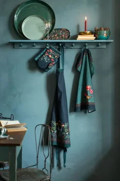 Pip Studio Ovenwanten<Winter Wonderland Ovenwant Donkerblauw