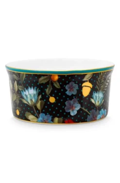 Pip Studio Ovenschalen<Winter Wonderland Ramequin Donker Blauw