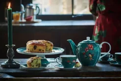 Pip Studio Kop/Schotel<Winter Wonderland Set/2 Espresso Kop & Schotel Donkerblauw