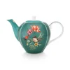 Pip Studio Theepotten<Winter Wonderland Theepot Groot Groen